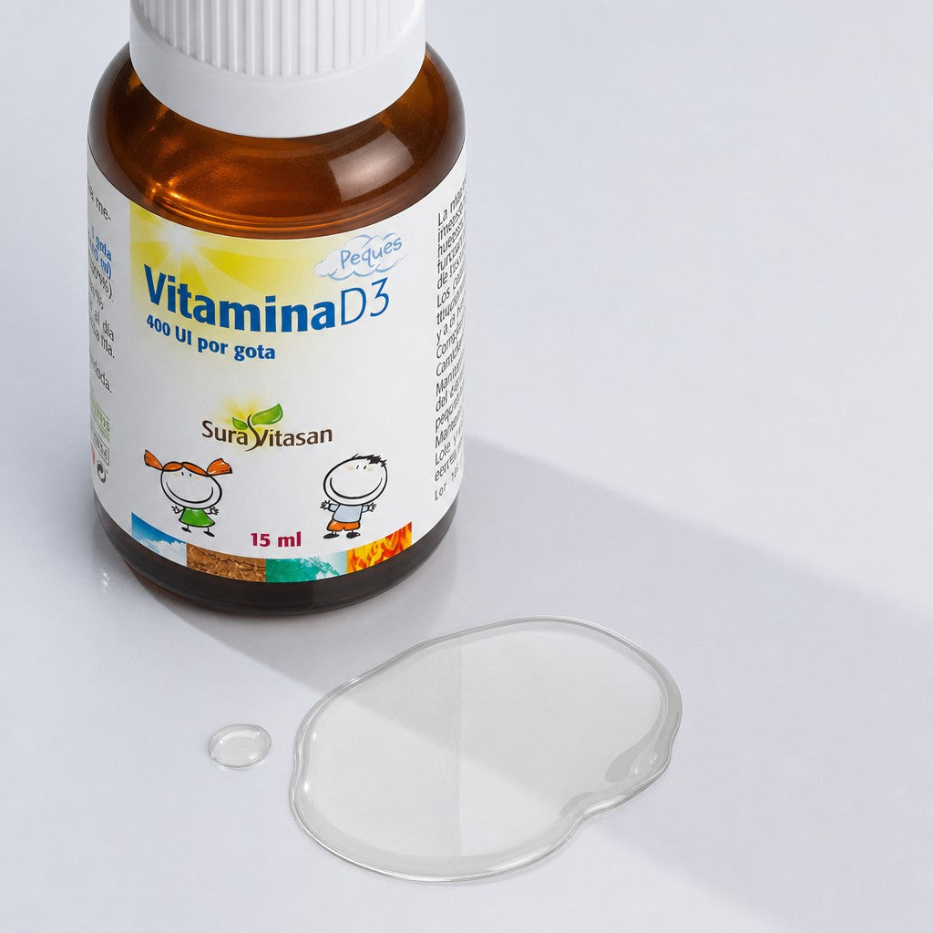 Sura Vitasan Vitamina D3 para Niños Liquido 15ml