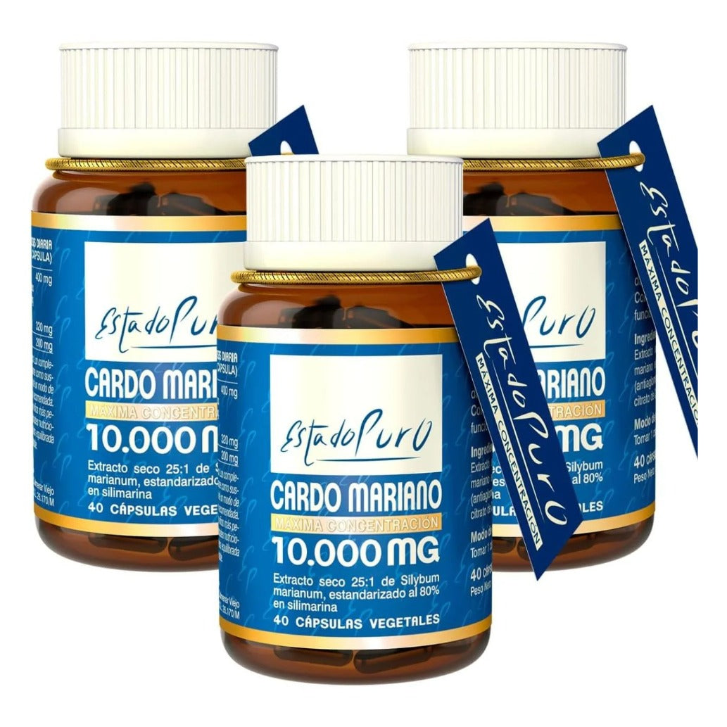 Cardo Mariano Estado Puro 10.000 mg Tongil - 3 unidades
