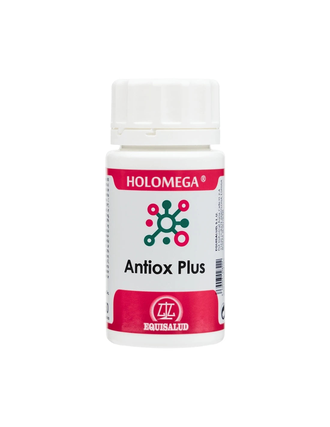 Holomega Antiox Plus Equisalud - Vista frontal envase