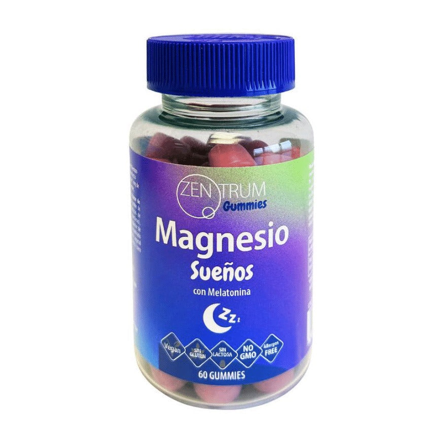 Zentrum Gummies Magnesio Sueño con Melatonina 60 gummies