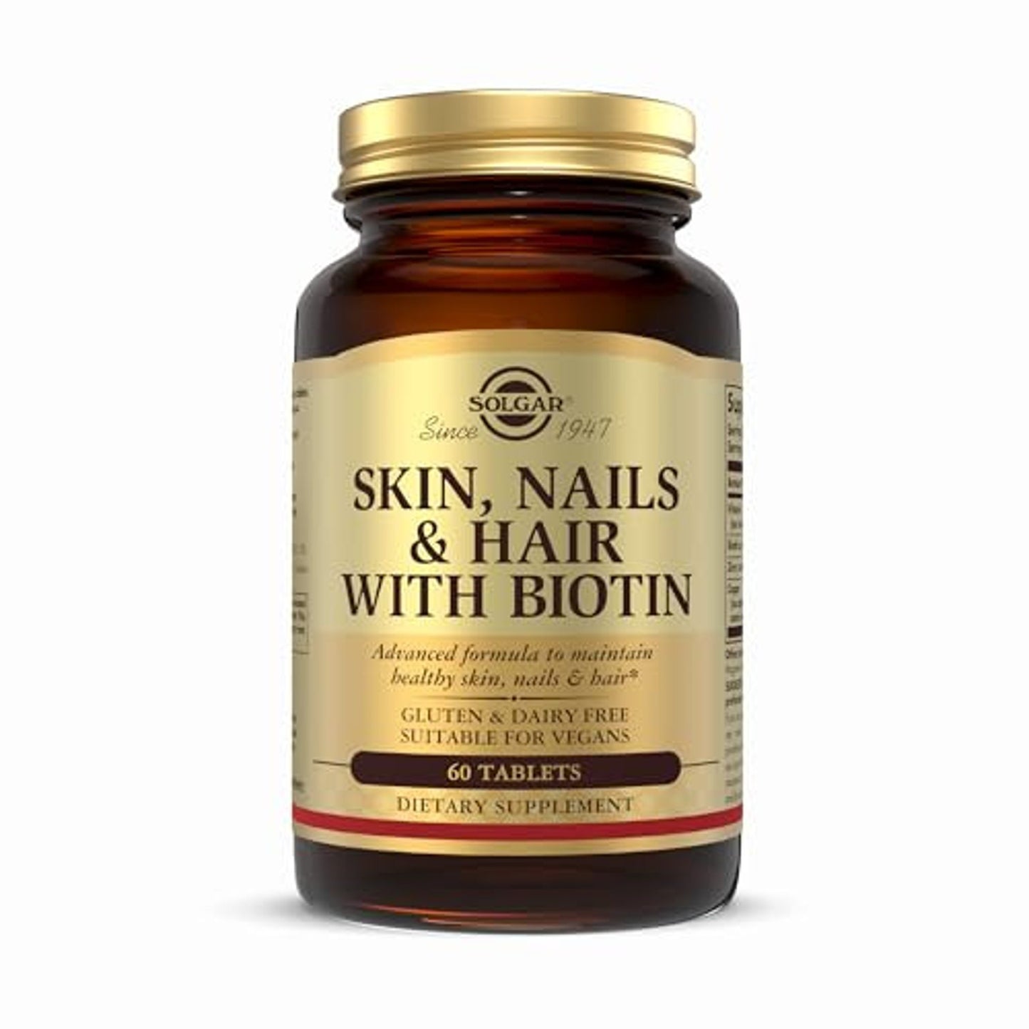 Biotina Cabello, Piel y Uñas 60 Comprimidos
