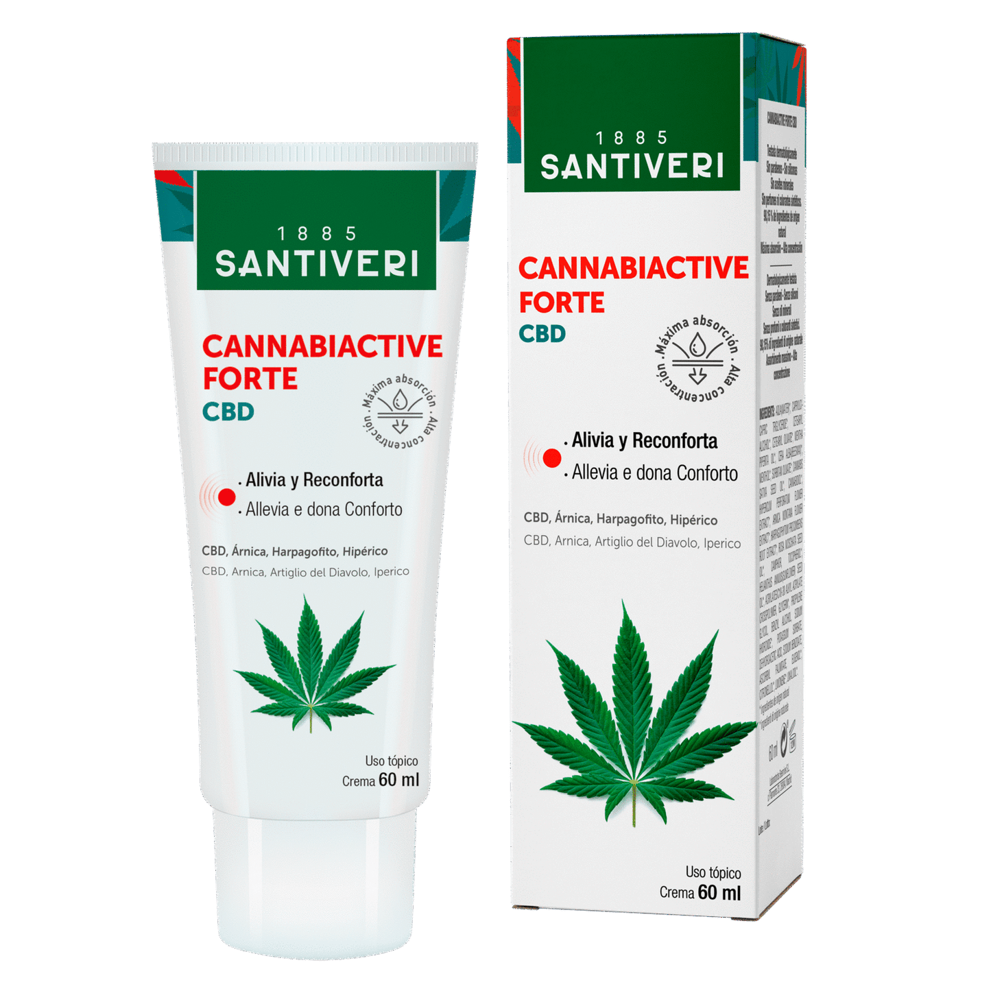 Santiveri Cannabiactive Forte Crema 60 ml
