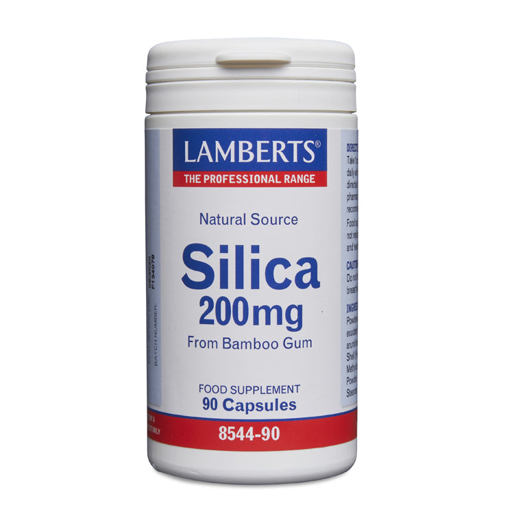 Sílice de Bambú Lamberts 200 mg 90 cápsulas