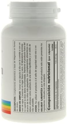 Magnesium 133 mg 90 veg caps (Pack of 2)