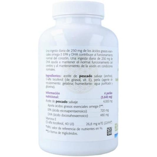 Omega 3 EPA 180 mg DHA 120 mg 120 perlas Pack 2