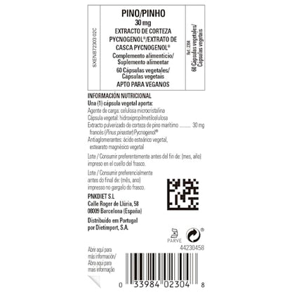 Solgar Pycnogenol Vegetable Capsules 100 mg, Pack of 30