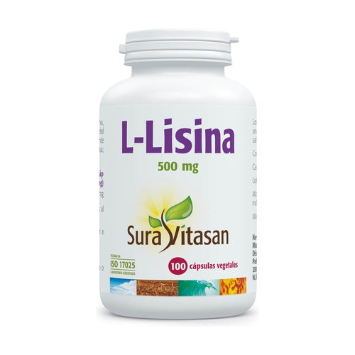 L-Lisina 500 mg 100 Cápsulas