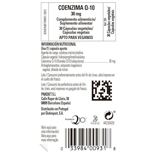 Solgar | CoQ-10 (Coenzyme Q-10) 30 mg | 30 Vegetable Capsules