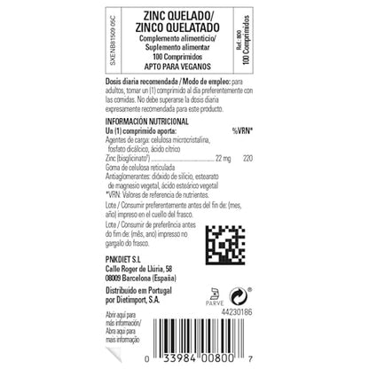Solgar | Zinc Picolinate | Food Supplement that Improves Immune Function | With Zinc | For Men and Women | 100 Capsules