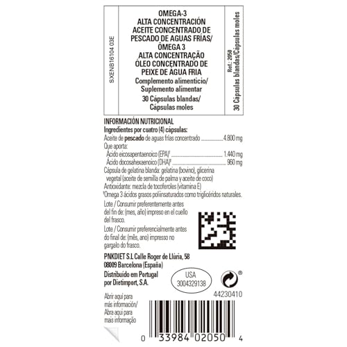 Solgar | Double Strenght Omega 3 | Food Supplement with EPA and DHA | With Omega 3 | For Men and Women | 60 Capsules