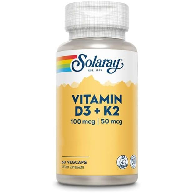 Vitamina D3 + K2 60 cáps