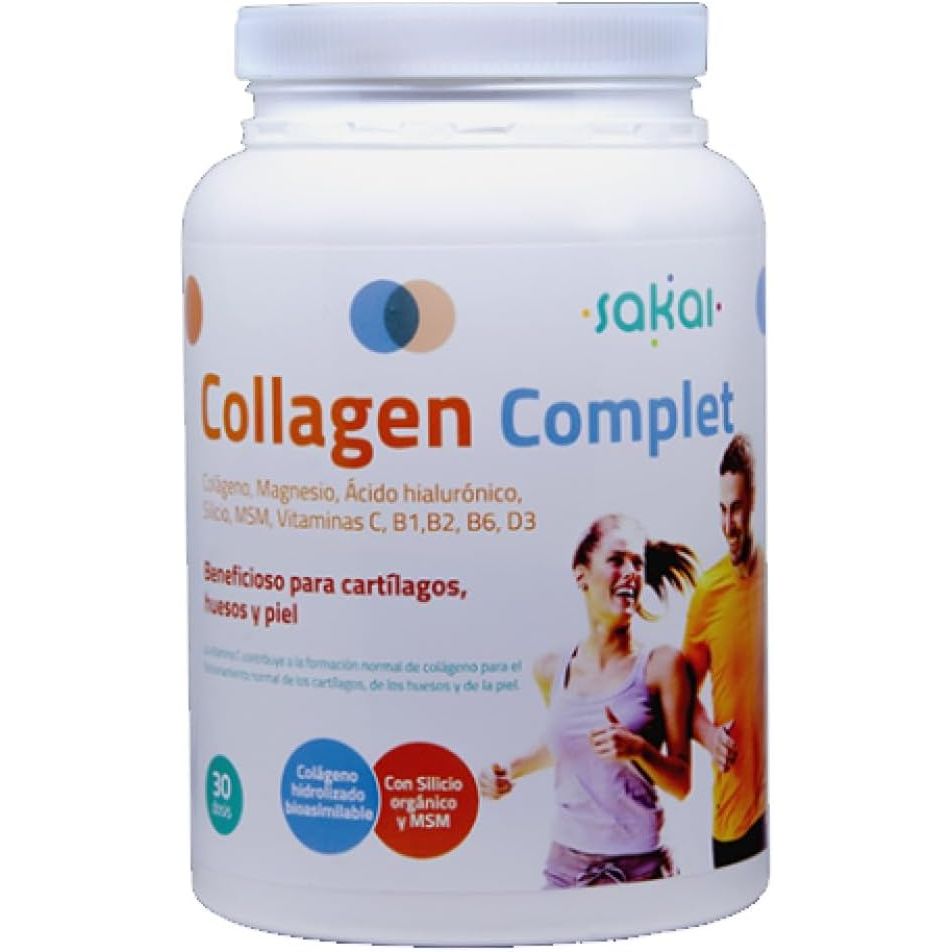 Colágeno hidrolizado ácido hialurónico vitamina C 330 g