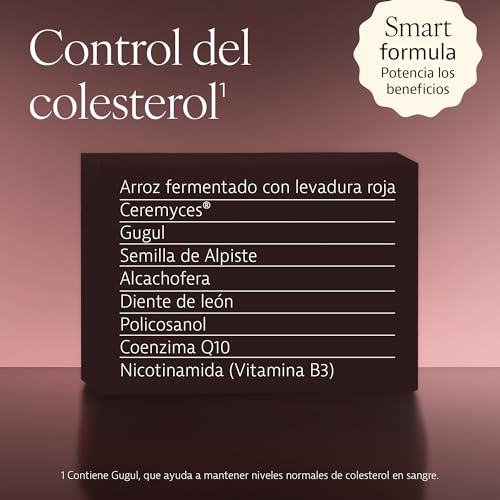 PLAMECA - Polycol One with Red Rice Yeast, Reduces and Maintains Cholesterol Levels, Liver in Good Condition, New Formula with Gugul, Artichoke and Dandelion - 30 Capsules (Pack of 2)