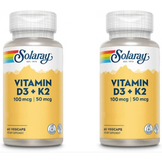 Vitamina D3 1000 UI + K2 MK7 120 mcg Sura Vitasan – 60 cápsulas vegetales