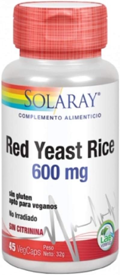 Red Yeast Rice (Red Yeast Rice) 45 Capsules Solaray X 13
