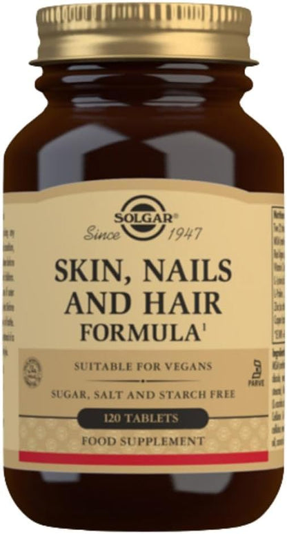 Solgar Skin Hair and Nails 120 Tablets