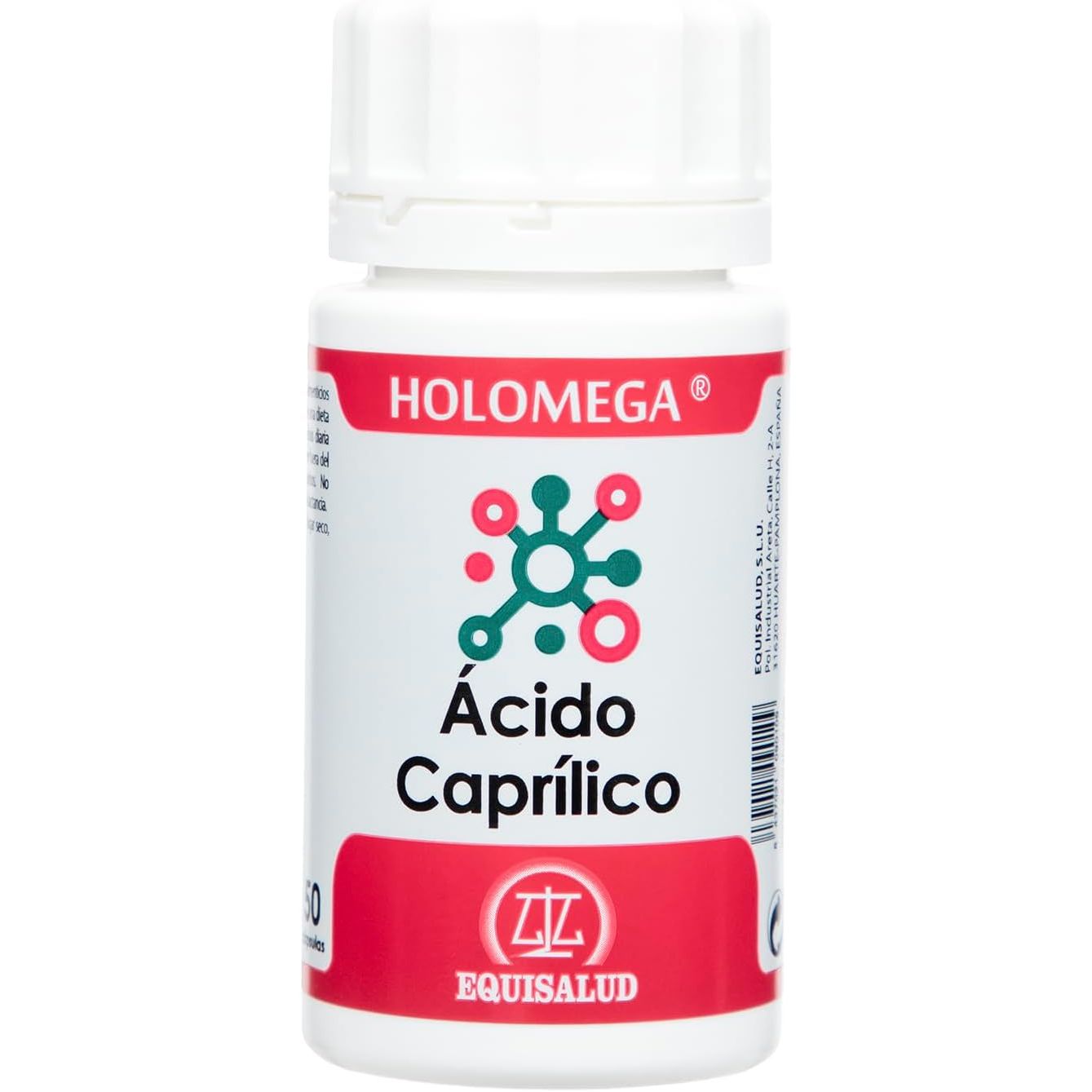 Ácido caprílico probióticos 50 cápsulas