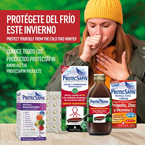 PROTECSAPIN SYRUP | With Pine Yolks and Plant Extracts | Natural Defenses| NATYSAL