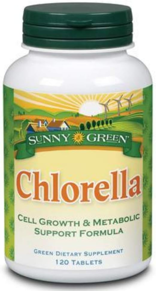 Sunny Green Chlorella, 120-Count by Sunny Green
