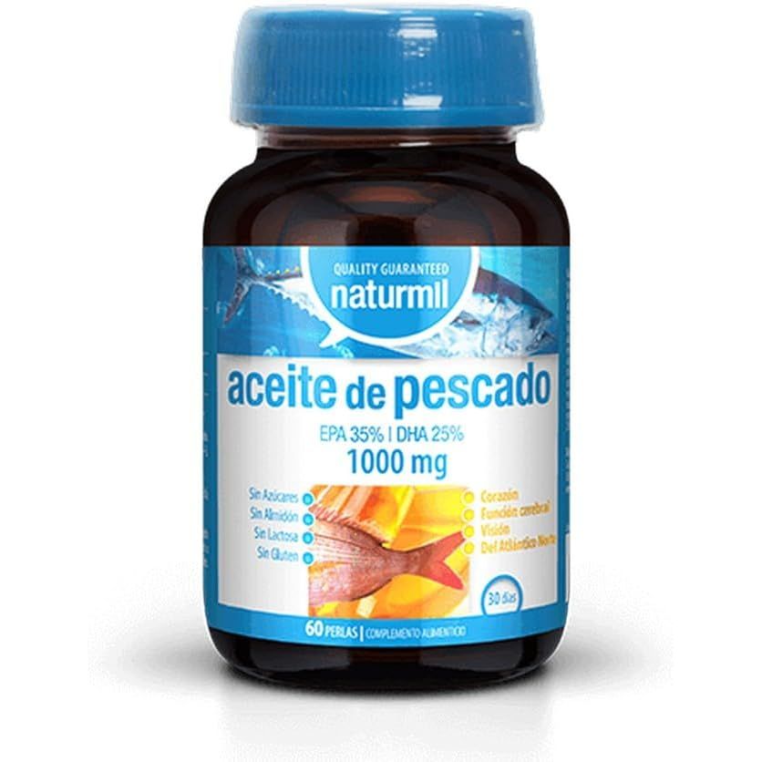 Aceite de pescado Omega 3 1000 mg 60 perlas