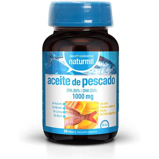 Aceite de pescado Omega 3 1000 mg 60 perlas