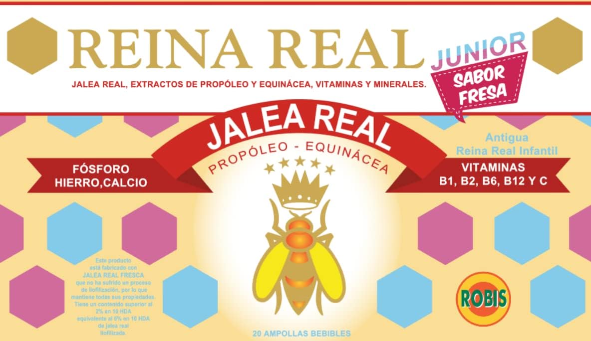 Robis Queen Royal Junior Jelly for Kids - 20 Units