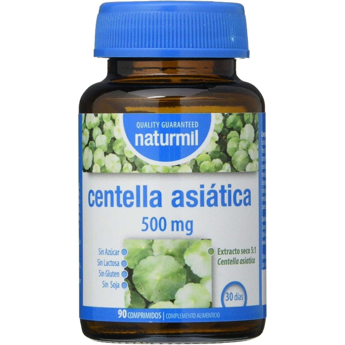 Centella asiática 500 mg 90 comprimidos