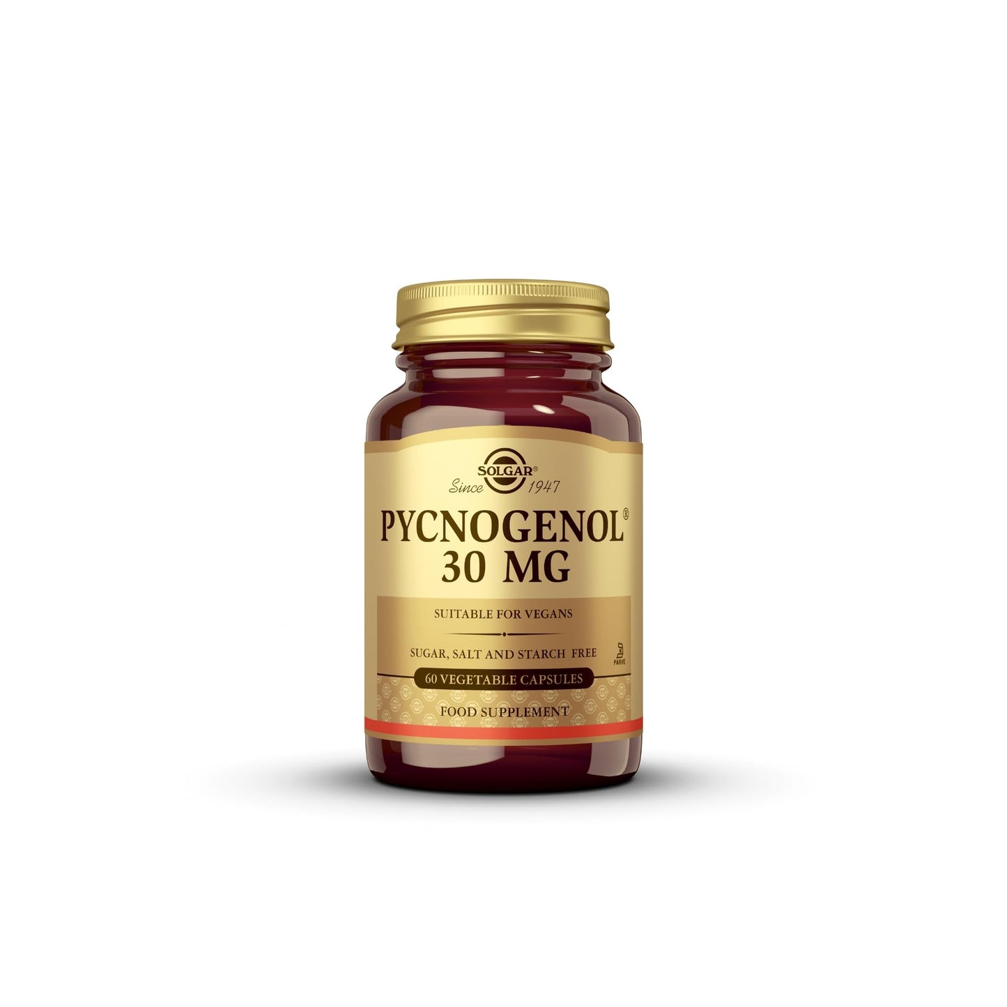 Solgar Pycnogenol Vegetable Capsules 100 mg, Pack of 30