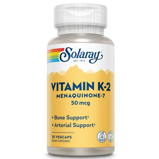 Vitamina K2 menaquinona-7 50 mcg 30 cápsulas