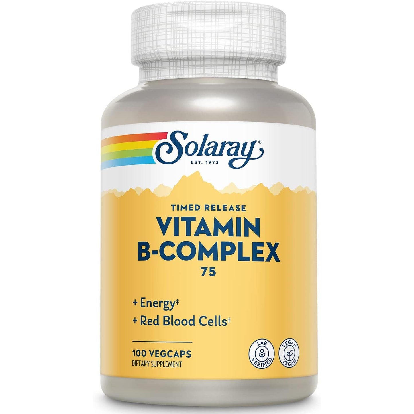 Complejo vitamínico B 75 100 cápsulas Solaray