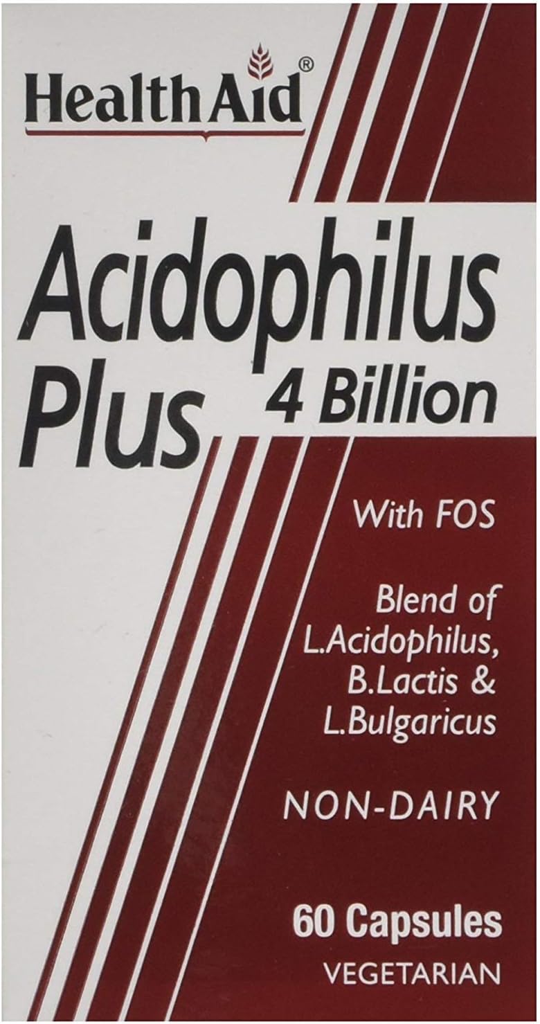 Health Aid Acidophilus Plus 4 Billion 60