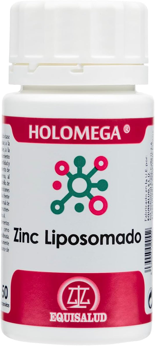 Holomega Zinc Liposomal from Equisalud, 50 Capsules