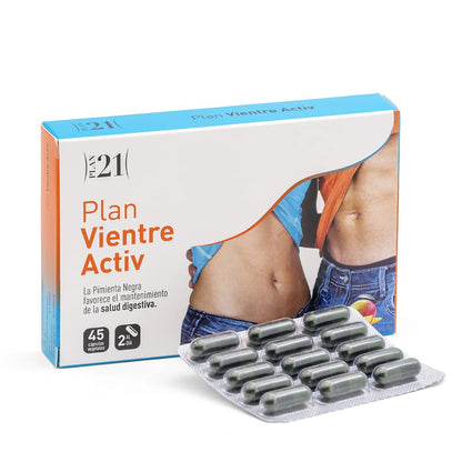 Plameca - Active Belly Plan, 45 Capsules