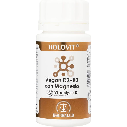 Vegan Vitamin D3 K2 Magnesium 50 Capsules