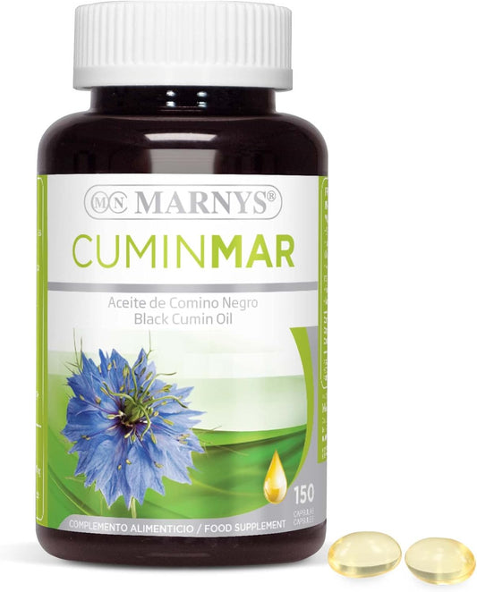 Marny's Cuminmar Black Cumin Oil Spring Respiratory Discomfort, 50 Capsules