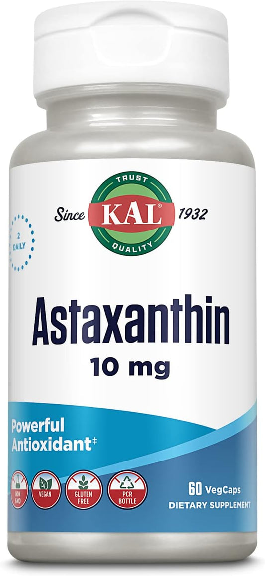 ASTAXANTHIN 10 MG 60 CAPSULAS