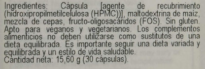 Health Aid Moodprobio 30Billion Vegan 30Vcaps. 0.021 21g