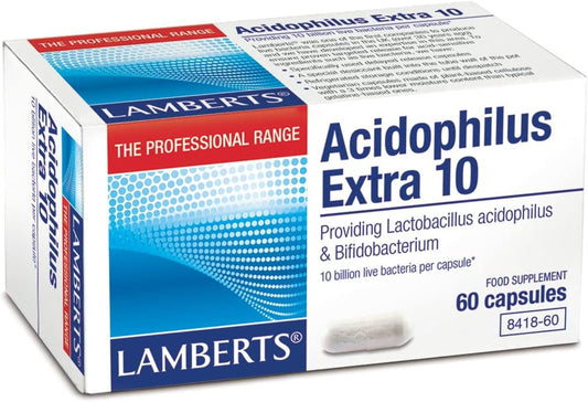 Lamberts Acidophilus Extra 10-60 Cápsulas