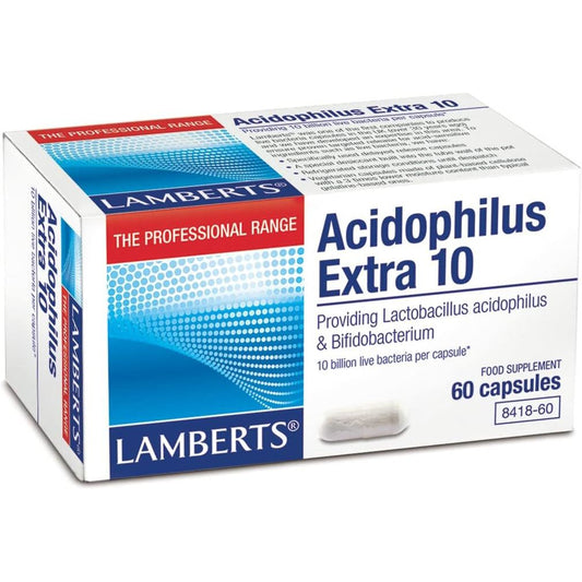 Acidophilus extra 10 billion CFU 60 capsules