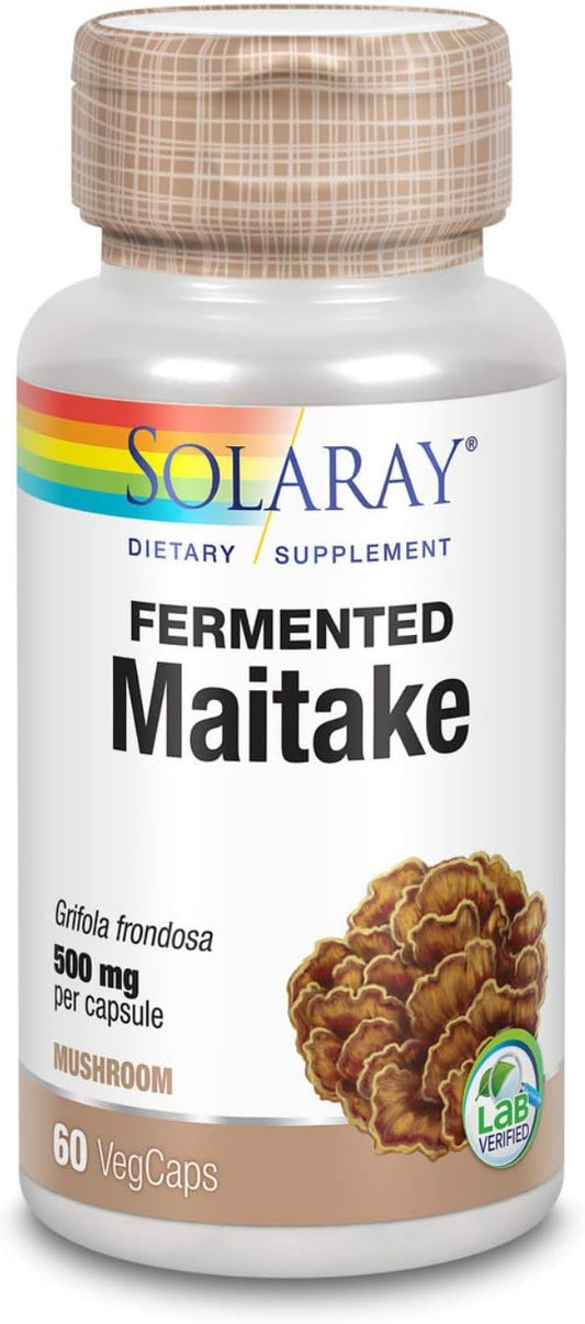 Solaray Maitake 500mg | Mushrooms | 60 VegCaps