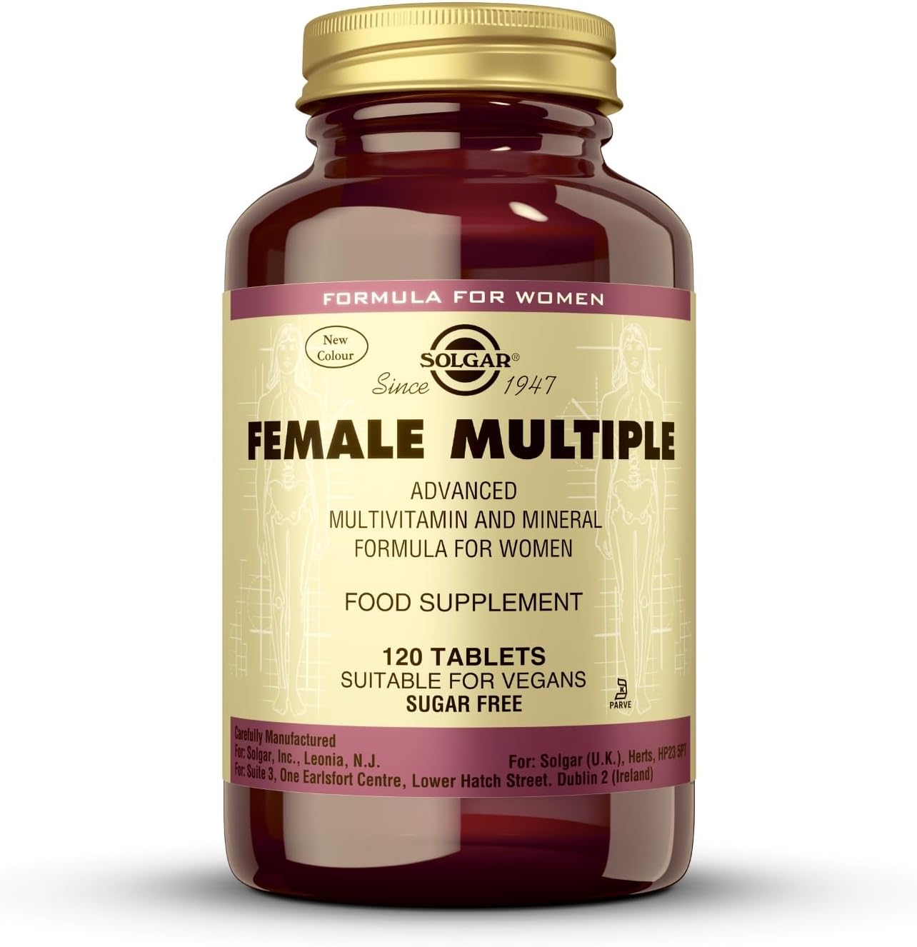 Solgar® Female Multiple for General Women's Care - 120 Tablets