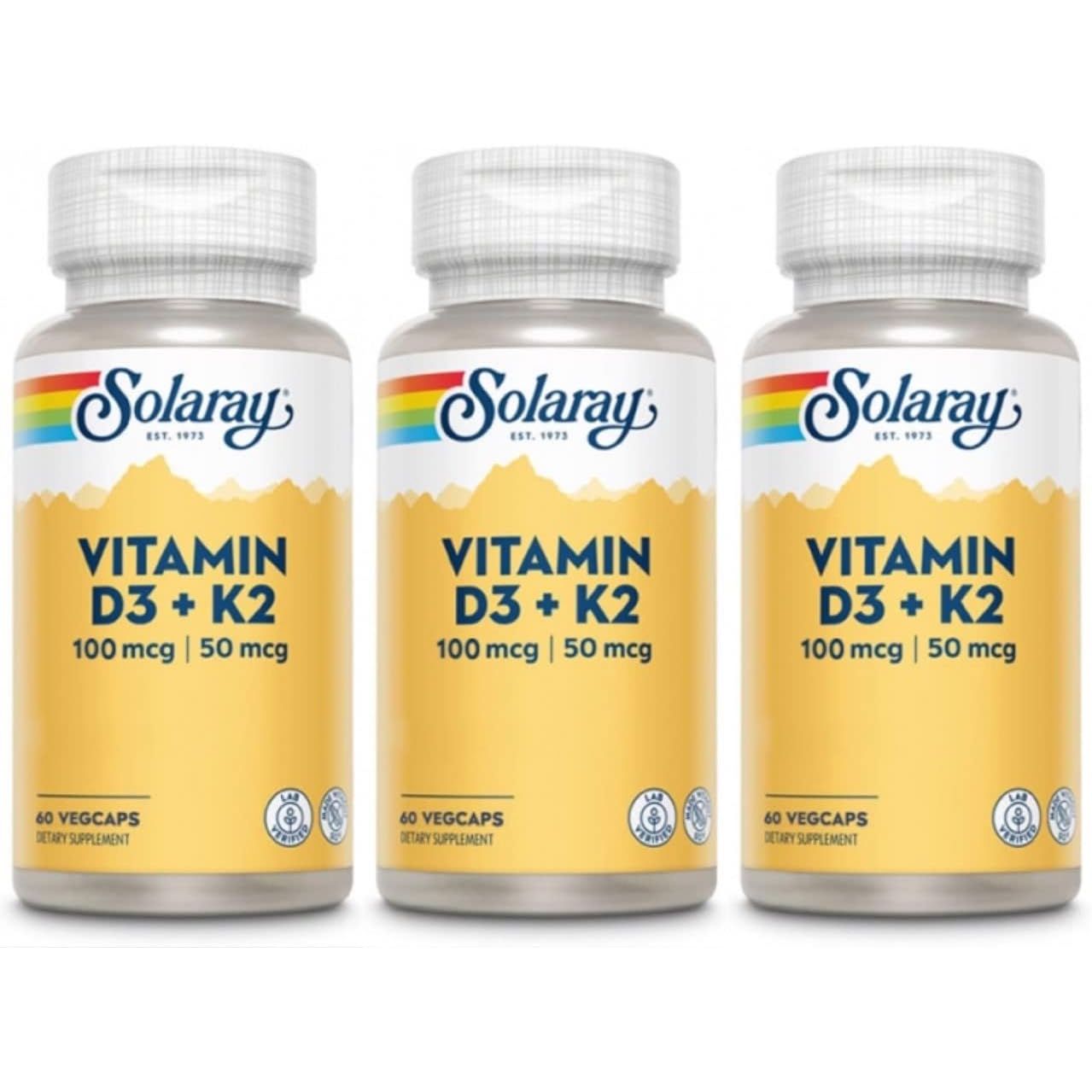 Vitamina D3 + K2 MK7 Sura Vitasan – Pack 2 unidades × 60 cápsulas