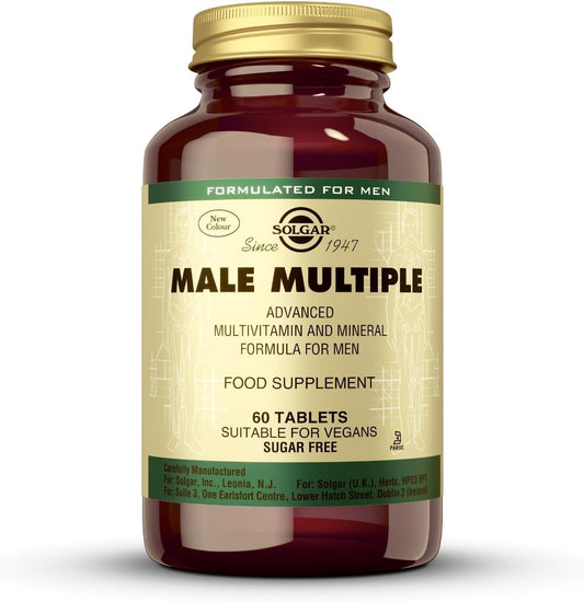 Solgar Male Multiple (111724), White, 60 Tablets