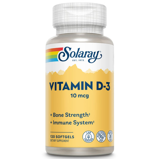 SOLARAY - VIT. D3 400UI 120PERLAS SOLARA
