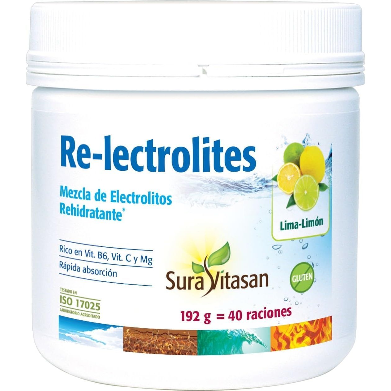 Electrolitos hidratación polvo 192 g