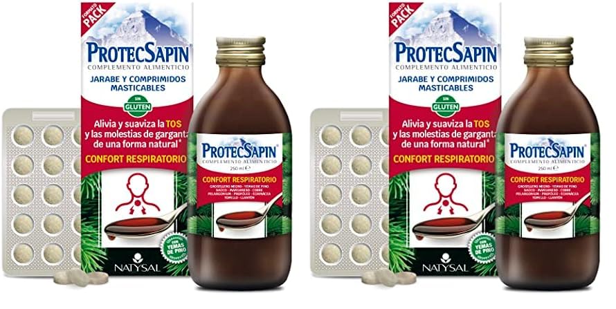 PROTECSAPIN SYRUP | With Pine Yolks and Plant Extracts | Natural Defenses| NATYSAL