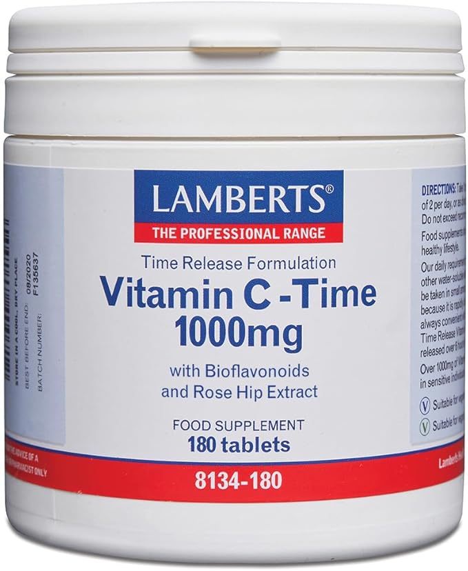Vitamina C 1000 mg 180 comprimidos