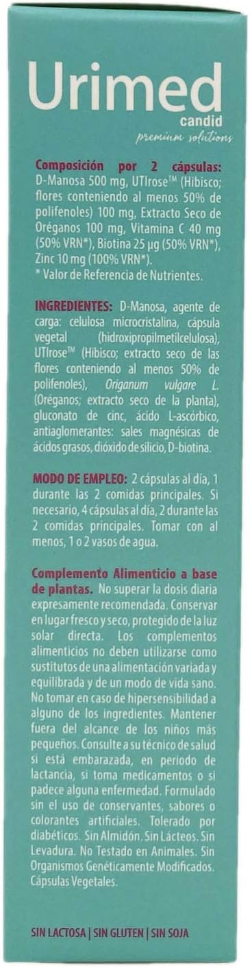 DietMed URIMED Candid 30cap, Standard, Single