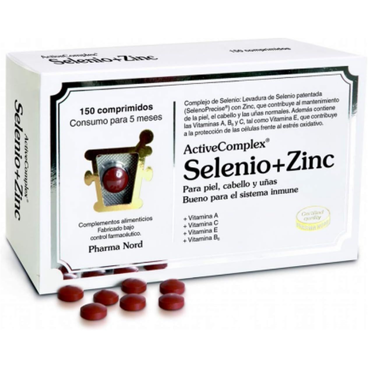 ActiveComplex selenio zinc 150 comprimidos