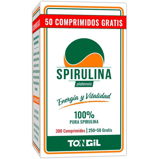 Pure Spirulina 100% 250 tablets